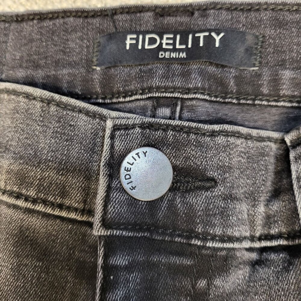 Fidelity Men's Hendrix Denim Indie Skinny Steel Wash Jeans 31x32 NWT $195 - Picture 6 of 14